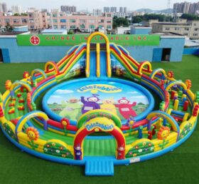 Pool3-912 Надувной аквапарк в стиле Телетаббис