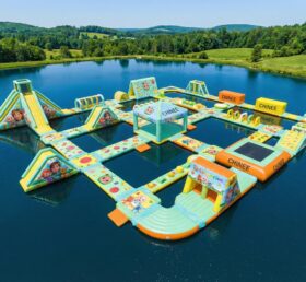 S627 надувной аквапарк в стиле Cocomelon