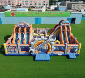 T2-7153 Батут надувной в стиле Rusty Rivets