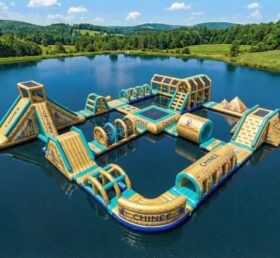 S779 Египетская Тематическая Надувная Водная Площадка
