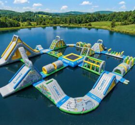 S780 Водный парк с надувными горками в стиле слона
