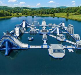 S870 Надувной водный парк в стиле акулы