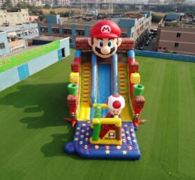 GS2-012B Гигантская надувная горка в стиле Супер Марио