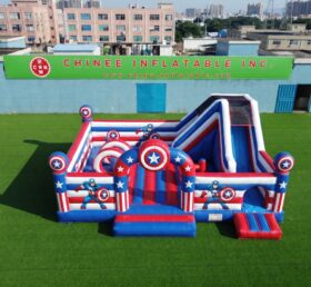 T2-8950 Captain America Theme Inflatable...