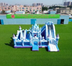 T2-8959 Frozen Theme Inflatable Castle C...