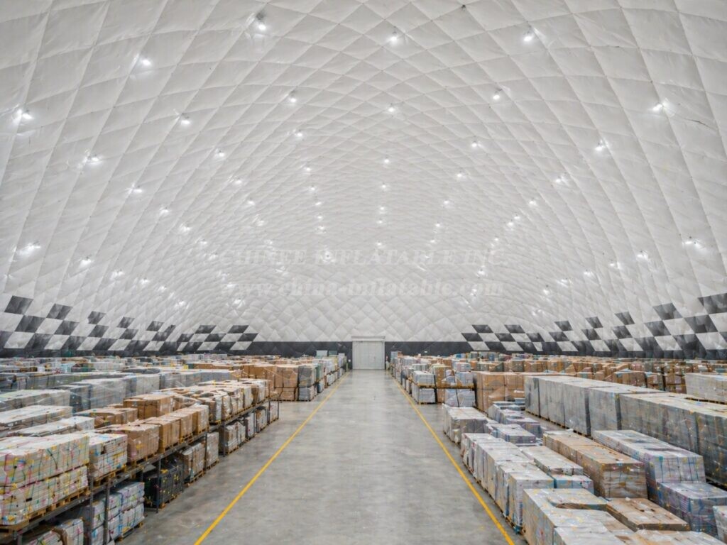 Tent3-105 Large Industrial Air Dome Warehouse Structure
