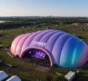 Tent3-111 Большая Надувная Концертная Купольная Сценическая Палатка