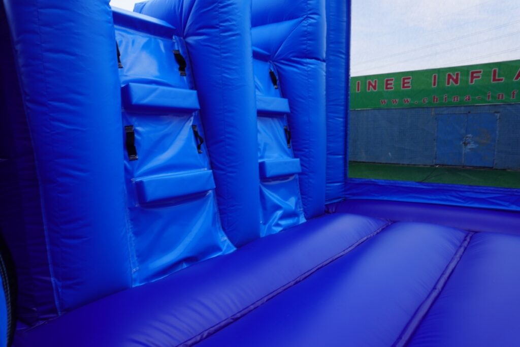 T2-8501 Blue Inflatable Combo Slide Bounce House