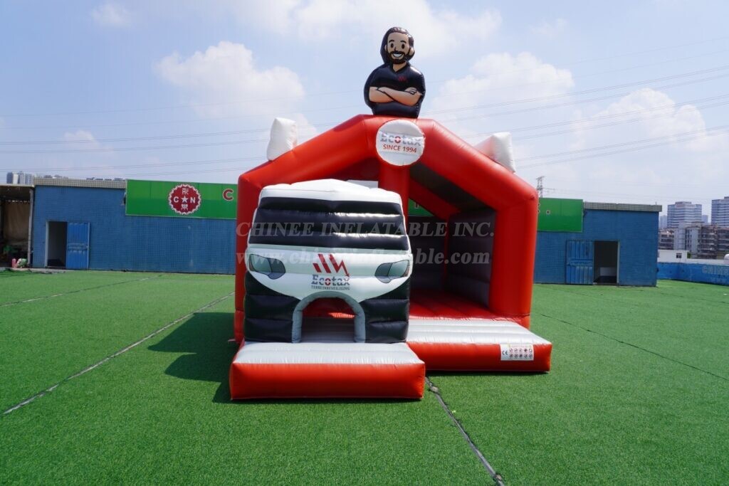 T2-8503 Truck-Themed Inflatable Bouncer